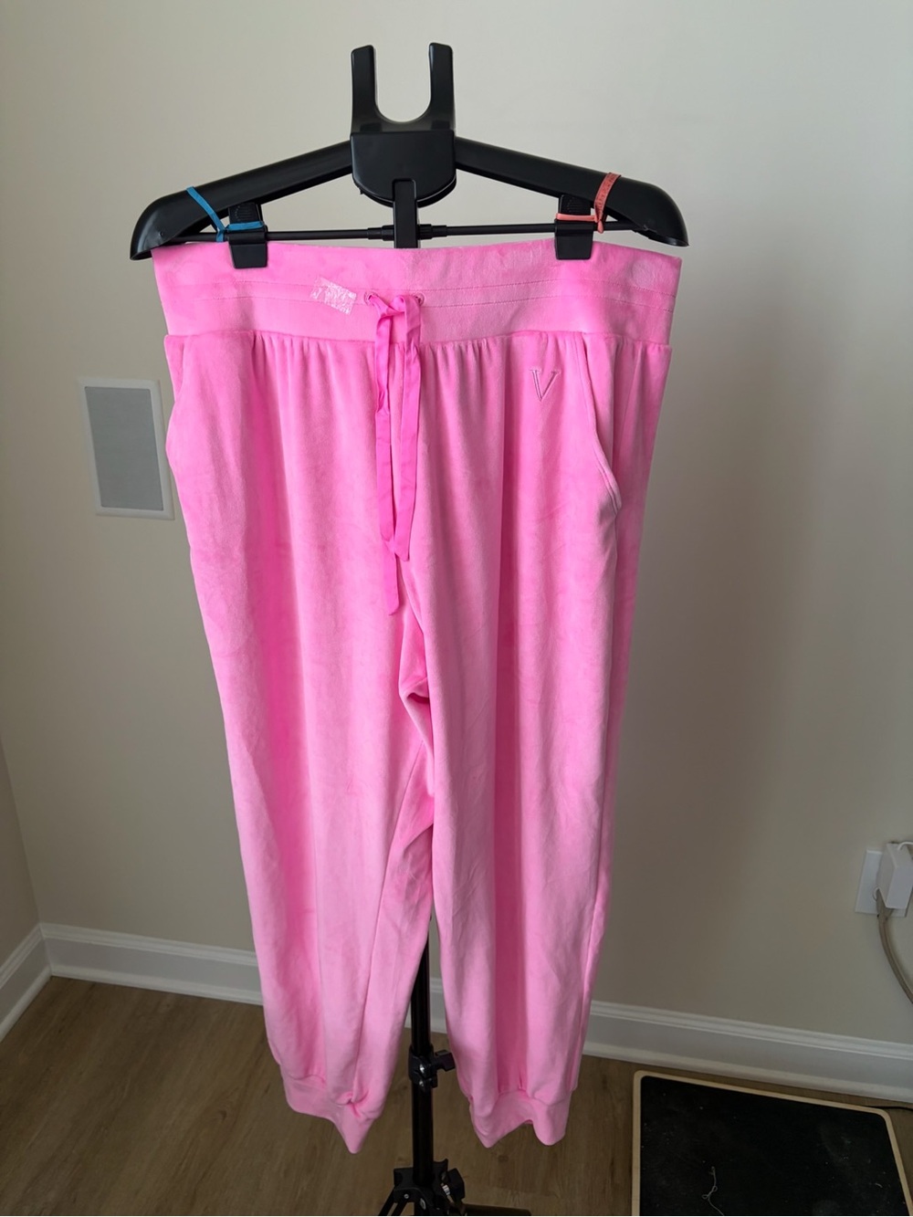 NWT Victoria’s Secret Pink Velour Jogger Pants XL